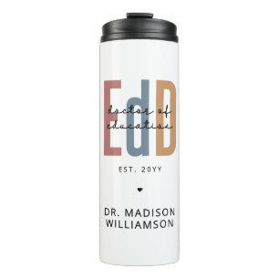 Bouteilles Isothermes Diplôme D'Études De L'EdD Personnalisé