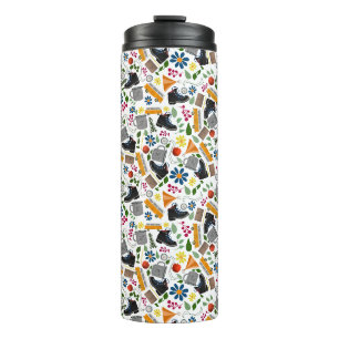 Bouteilles Isothermes Ditzy Whimsical Motif Art populaire en plein air