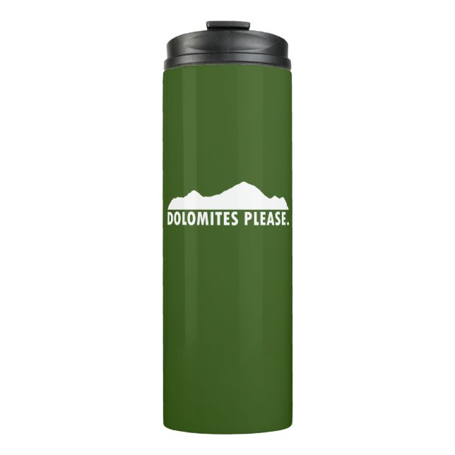 Bouteilles Isothermes Dolomites S'Il Vous Plaît (Devant)
