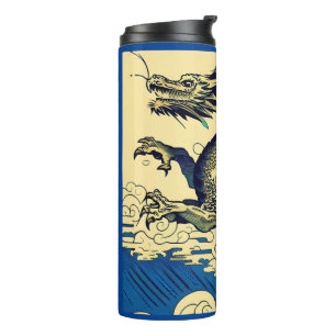 Bouteilles Isothermes Dragon européen Imaginaire - Bois coupé 3