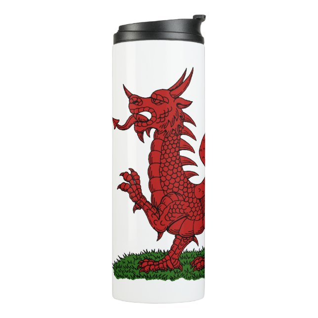 Bouteilles Isothermes Dragon rouge du Pays de Galles (Tourné sur la gauche)