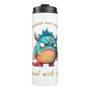 Bouteilles Isothermes Dragon Stubborn Deal Avec Il Mignonne Adorable Drô