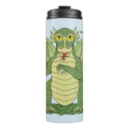 Bouteilles Isothermes Dragon vert mignon