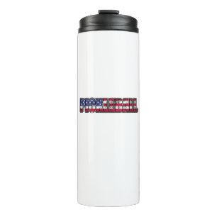 Bouteilles Isothermes Drapeau américain de Pickleball