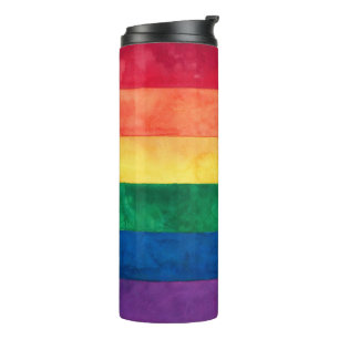 Bouteilles Isothermes Drapeau arc-en-ciel gay pride