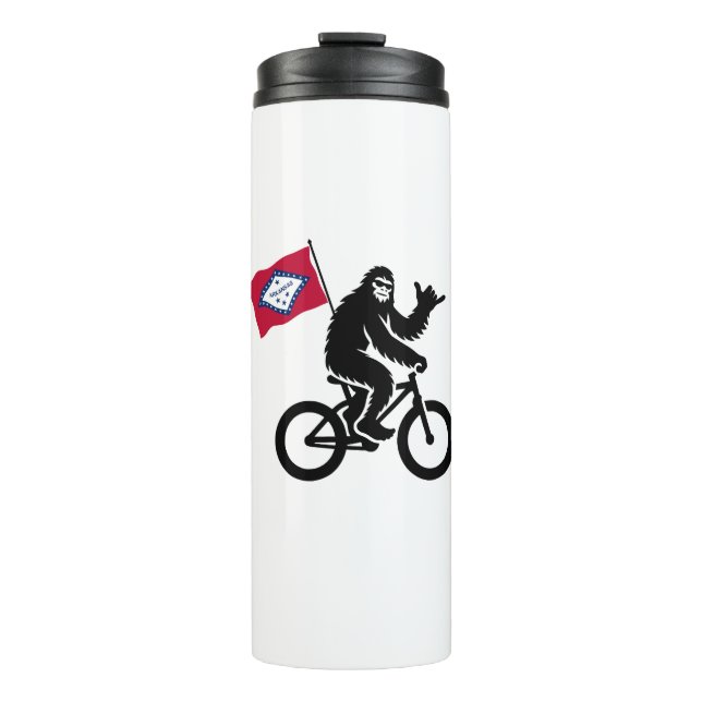 Bouteilles Isothermes Drapeau Bigfoot Cycling Arkansas (Devant)