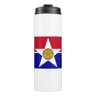 Bouteilles Isothermes Drapeau de Dallas Texas