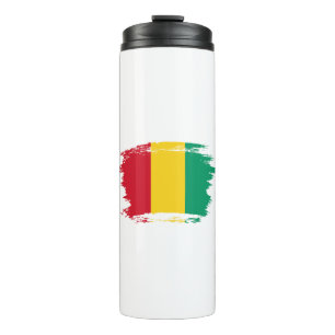 Bouteilles Isothermes Drapeau de la Guinée