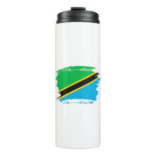 Bouteilles Isothermes Drapeau de la Tanzanie