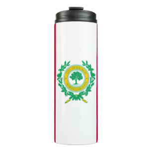Bouteilles Isothermes Drapeau de Raleigh, Paruline thermique de Caroline