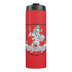 Bouteilles Isothermes Drapeau de Vilnius, Lituanie Tumbler thermique