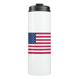 Bouteilles Isothermes Drapeau Des États-Unis D'Amérique