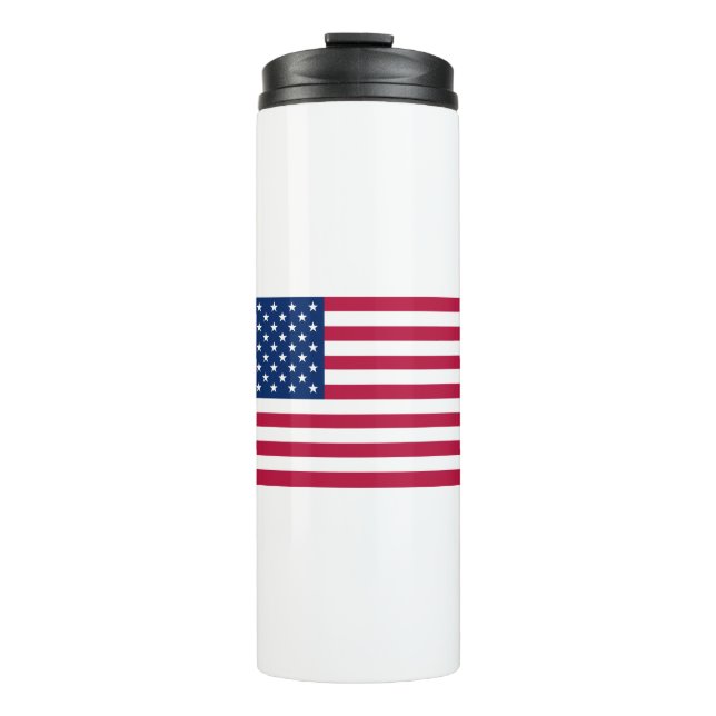 Bouteilles Isothermes Drapeau Des États-Unis D'Amérique (Devant)