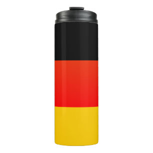Bouteilles Isothermes Drapeau Deutsche ou Drapeau Allemand Tumbler therm