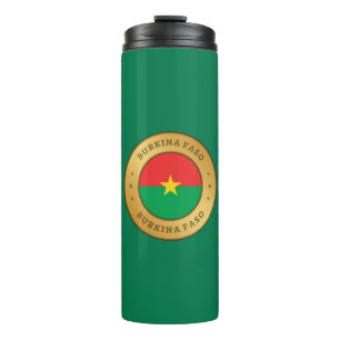 Bouteilles Isothermes Drapeau du Burkina Faso
