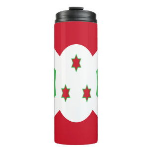 Bouteilles Isothermes Drapeau du Burundi patriotique