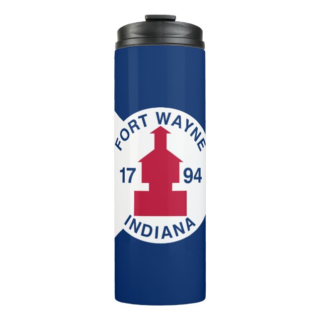 Bouteilles Isothermes Drapeau Fort Wayne, Indiana Thermal Tumbler (Devant)