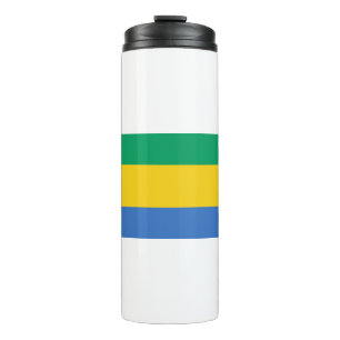 Bouteilles Isothermes Drapeau Gabon