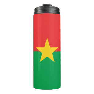 Bouteilles Isothermes Drapeau patriotique du Burkina Faso