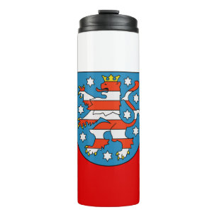 Bouteilles Isothermes Drapeau thermique de Thuringe