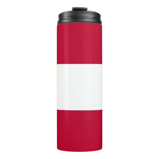 Bouteilles Isothermes Drapeau total de l'Autriche (Devant)