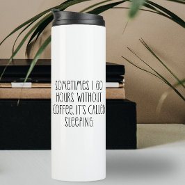 Bouteilles Isothermes Drôle Amateurs De Café Citation Typographie Sarcas