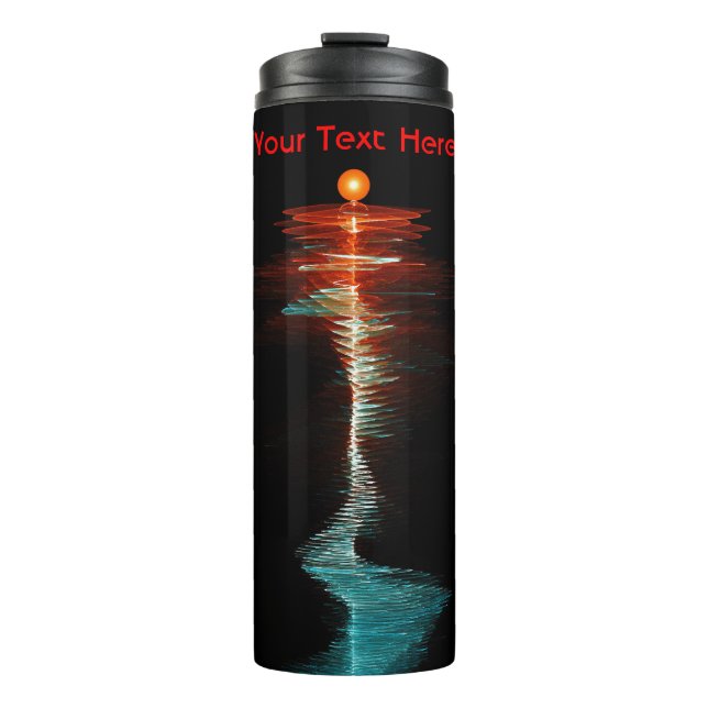 Bouteilles Isothermes Dualité de la vague de particules (Devant)