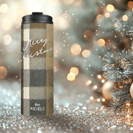 Bouteilles Isothermes Earth Tones Gold Christmas Motif#7 ID1009