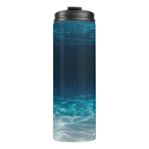 Bouteilles Isothermes Eau de mer sous la mer