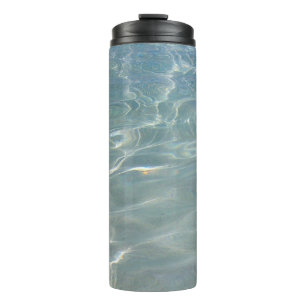 Bouteilles Isothermes Eau des Caraïbes Bleu Abstrait Nature