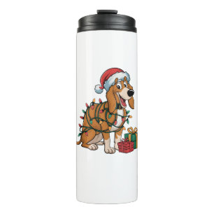 Bouteilles Isothermes Éclairage de Noël Père Noël Treeing Walker Coonhou
