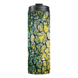 Bouteilles Isothermes Écorce d'arbre jaune et vert