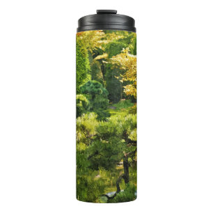 Bouteilles Isothermes Effet de peinture de jardin japonais Paysage