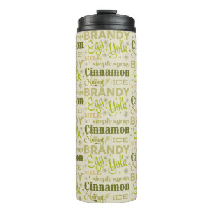 Bouteilles Isothermes Eggnog Recette Collection - Avocado