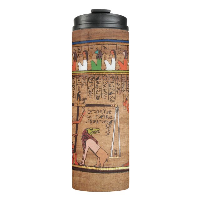 Bouteilles Isothermes Égypte-Hiéroglyphes Paruline thermique (Devant)