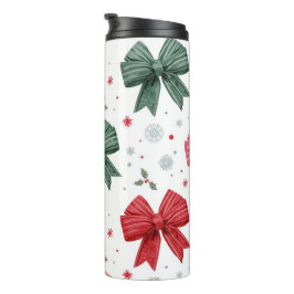 Bouteilles Isothermes Elegant Bow Christmas Tumbler for Her