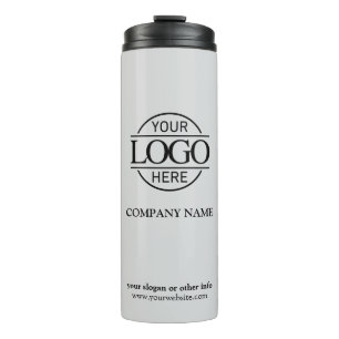 Bouteilles Isothermes Élégant Gray Promotional Company Logo d'entreprise