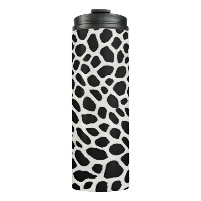 Bouteilles Isothermes Elégante collection populaire de luxe Leopard blan (Devant)