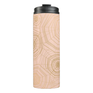 Bouteilles Isothermes Elégante couleur pastel avec toile d'araignée avec