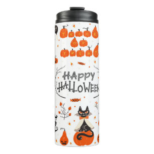 Bouteilles Isothermes Eléments de design Halloween. Cliparts d'Halloween
