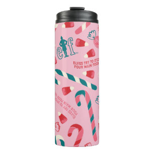 Bouteilles Isothermes Elf Holiday Candy Motif