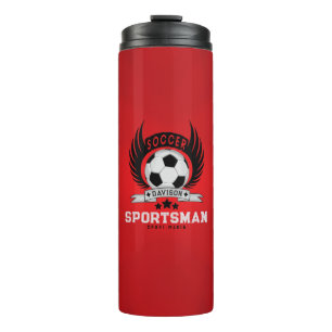 Bouteilles Isothermes Emblème de ballon de football sportif
