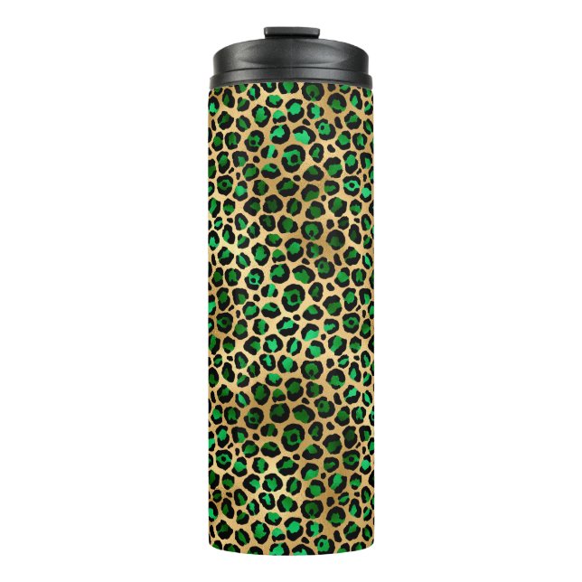 Bouteilles Isothermes Emerald et Gold Safari Series Design 8 (Devant)