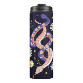 Bouteilles Isothermes Empreinte de fées serpent et floral