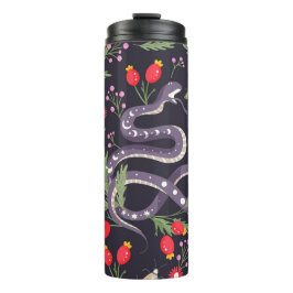 Bouteilles Isothermes Empreinte de fées serpent et floral