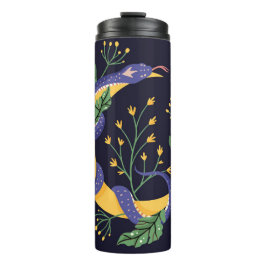 Bouteilles Isothermes Empreinte de fées serpent et floral