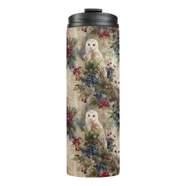 Bouteilles Isothermes Enchanting Floral Owl (Devant)