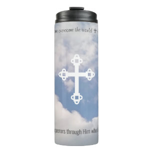 Bouteilles Isothermes Encouragement de la foi chrétienne Croix de la Bib