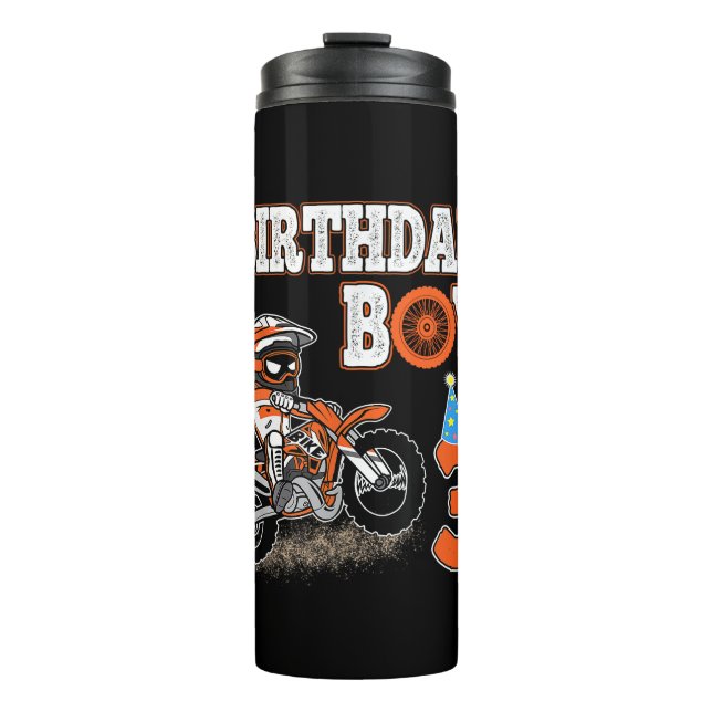 Bouteilles Isothermes Enfant de 3 ans - Enfant d'anniversaire - Vélo de  (Devant)