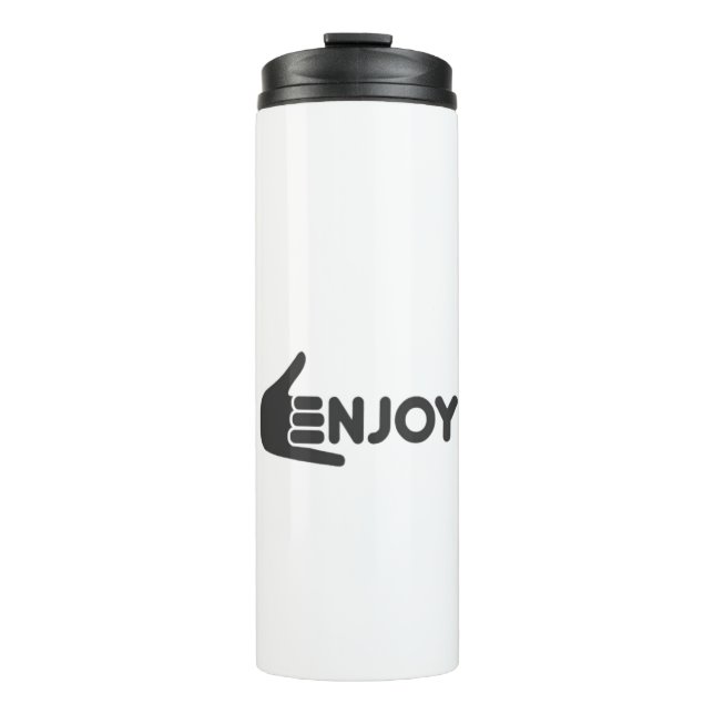 Bouteilles Isothermes Enjoy the Now • Pure Enjoyment • Enjoy Every Momen (Devant)